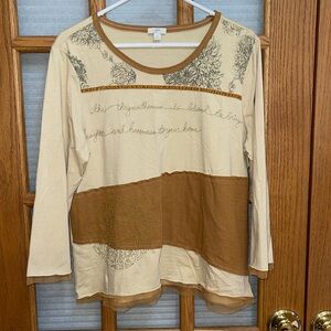 EUC J Jill L Embellished Top